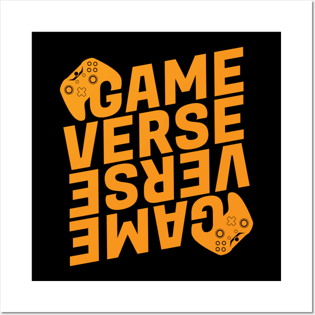 Game Verse Wall Art by attire zone